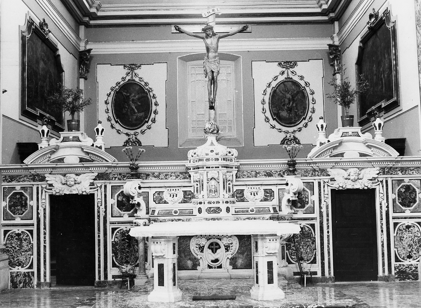 altare maggiore, opera isolata - produzione di Pescocostanzo (sec. XVII)