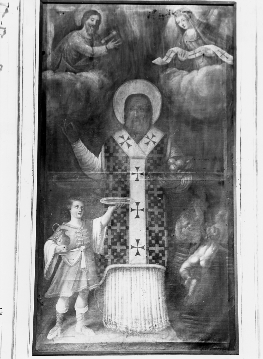 San Nicola di Bari (dipinto, opera isolata) - ambito abruzzese (sec. XVIII)