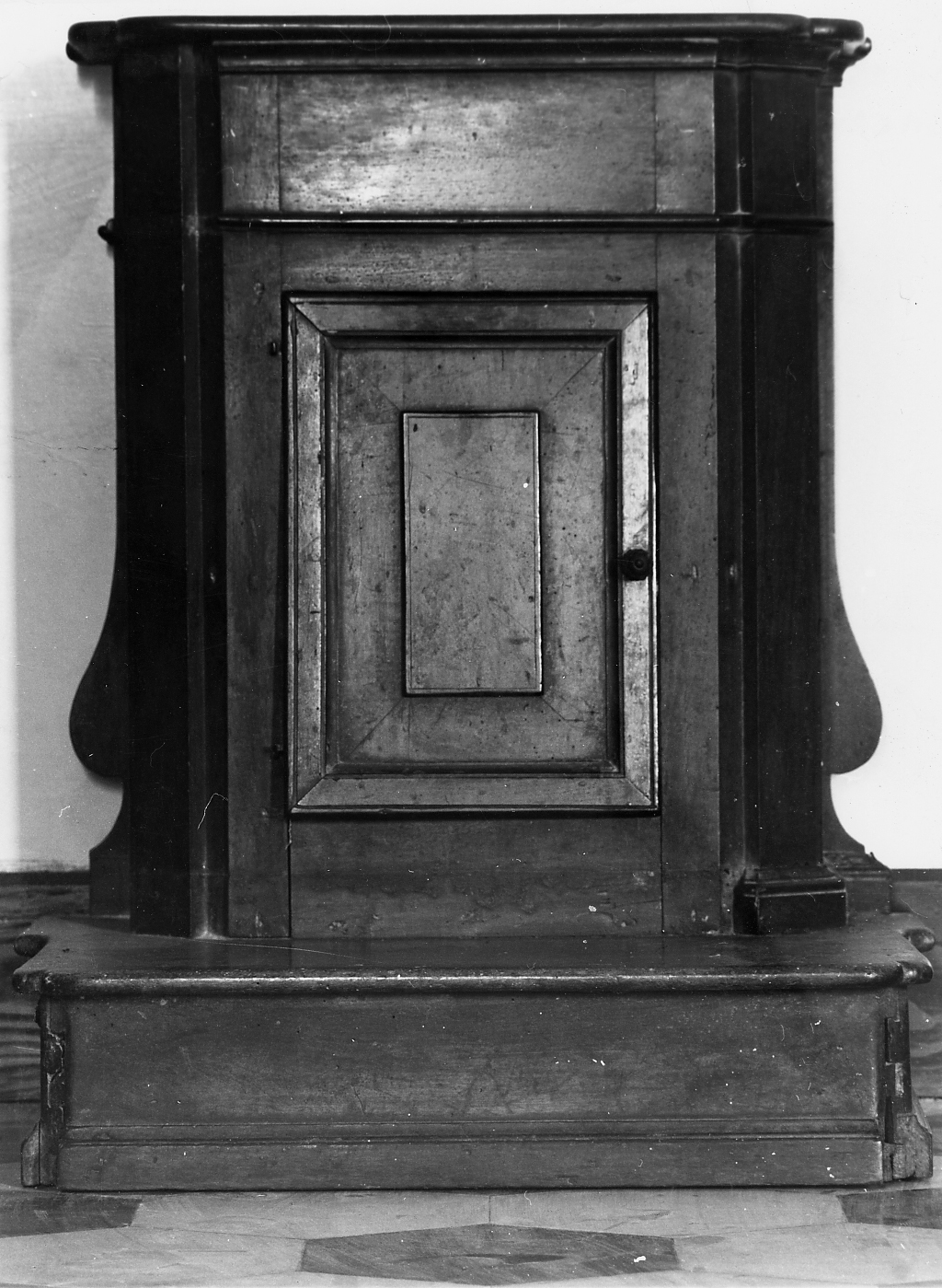 inginocchiatoio, opera isolata - produzione abruzzese (sec. XIX)