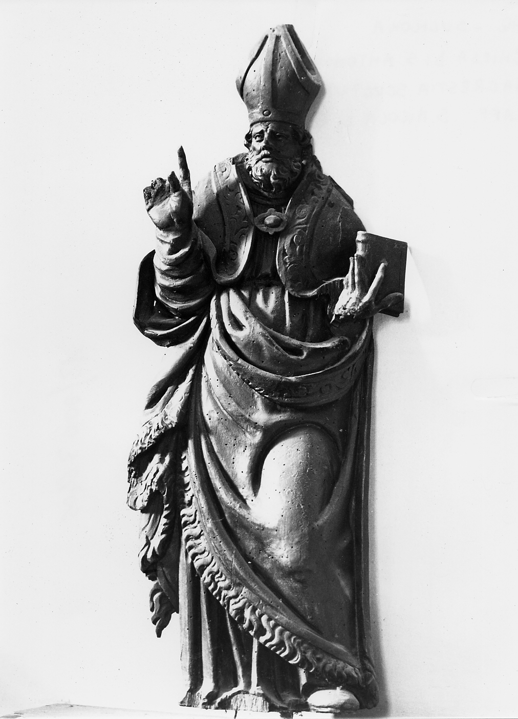 San Nicola di Bari (scultura) - produzione abruzzese (sec. XV)