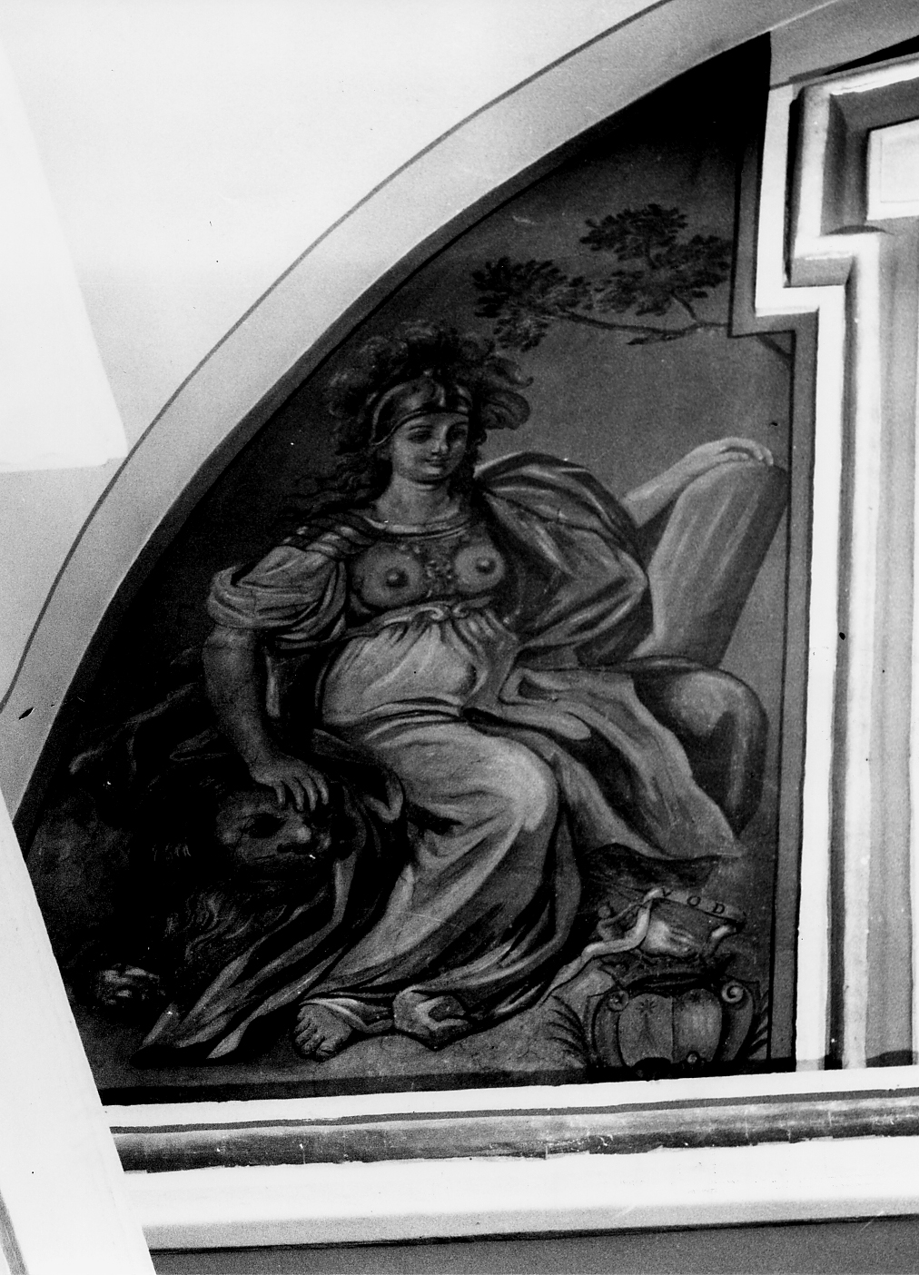 Allegoria della Fortezza (dipinto) - ambito abruzzese (sec. XVIII)