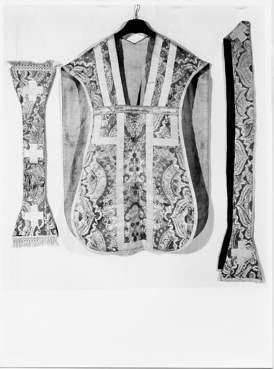 pianeta, serie - manifattura veneziana (primo quarto sec. XVIII)