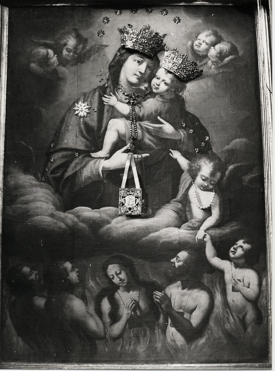 Madonna del Carmelo (dipinto) - ambito abruzzese (sec. XVIII)