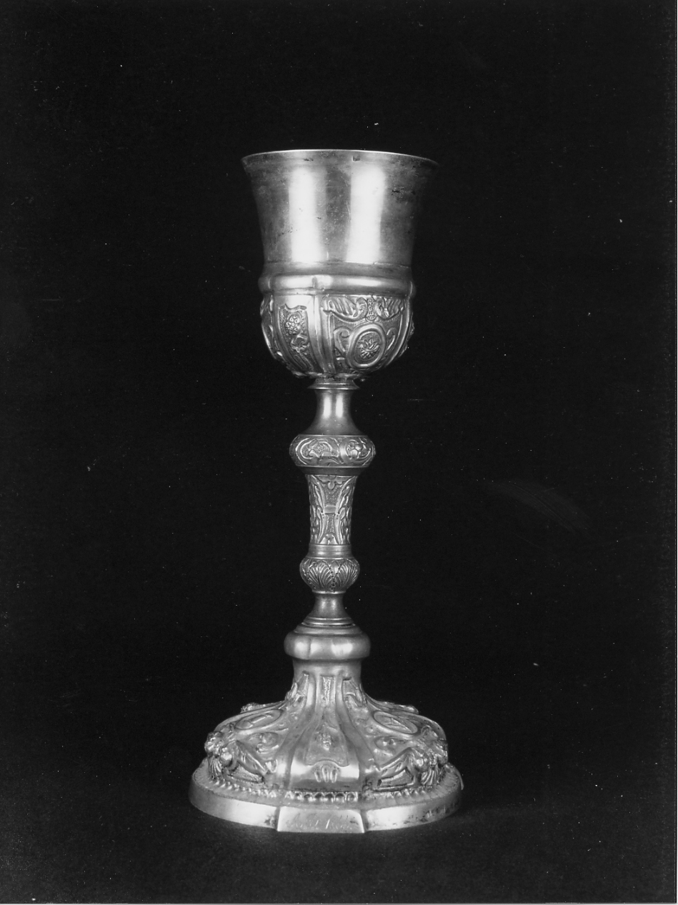 calice - ambito napoletano (sec. XIX)