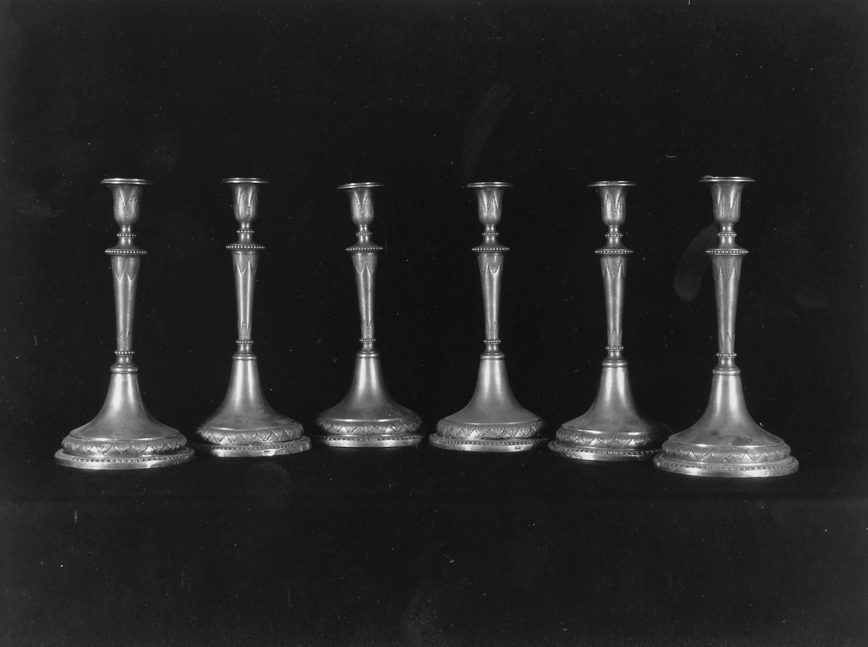 candeliere, serie di De Luca Angelo (fine sec. XVIII)