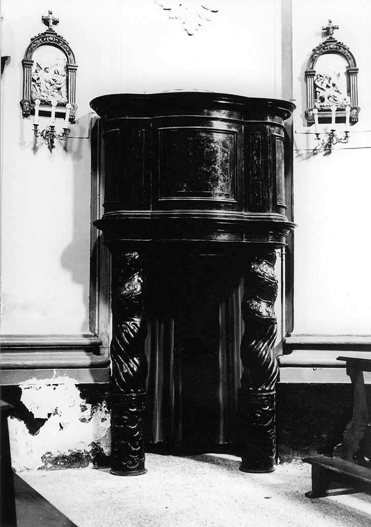 pulpito, opera isolata - produzione abruzzese (sec. XVIII)