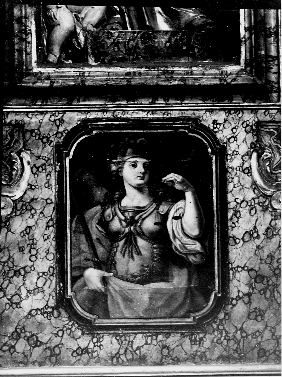 Giustizia (dipinto, opera isolata) - ambito Italia centrale (sec. XVIII)