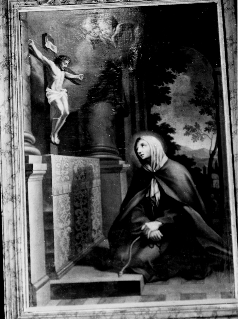 Santa Margherita penitente (dipinto, opera isolata) di Reni Guido (scuola) (sec. XVII)