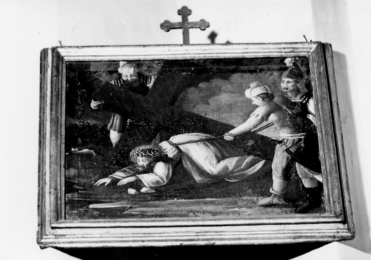 Gesù cade sotto la croce la prima volta (dipinto) (sec. XVIII)