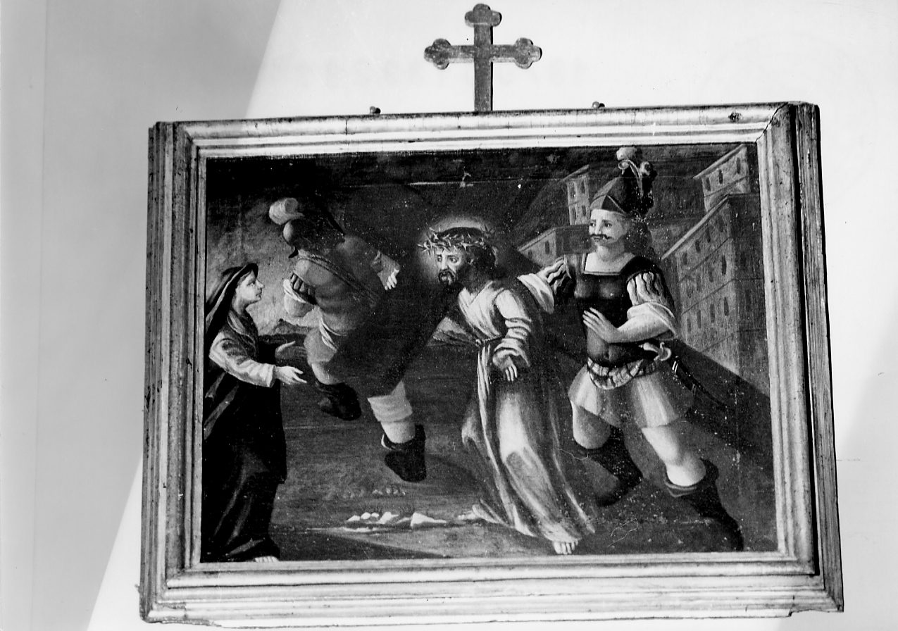 Gesù incontra la Madonna (dipinto) (sec. XVIII)