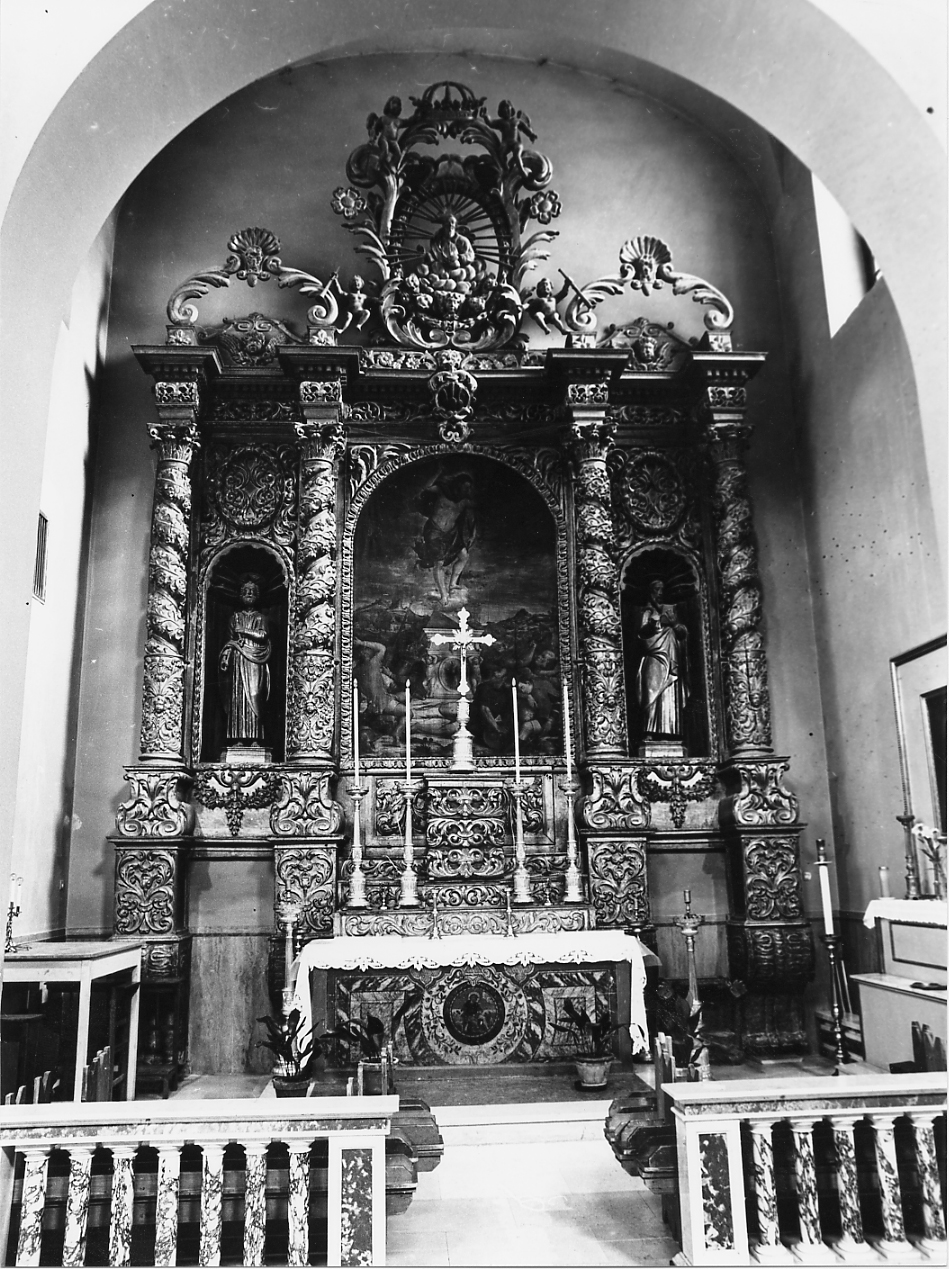 altare, opera isolata - ambito Italia centrale (sec. XVII)