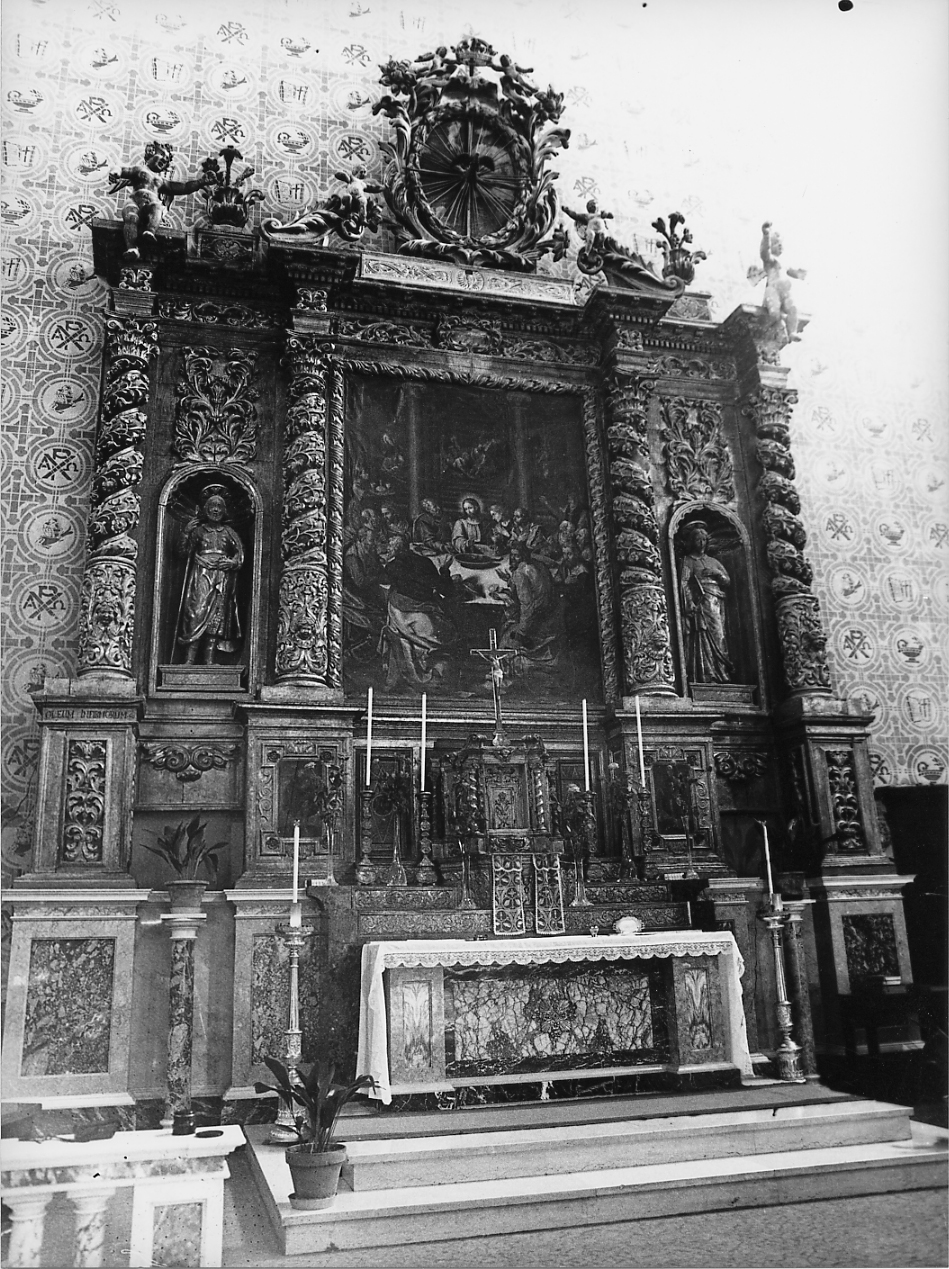 altare maggiore, opera isolata - ambito Italia centrale (sec. XVII)