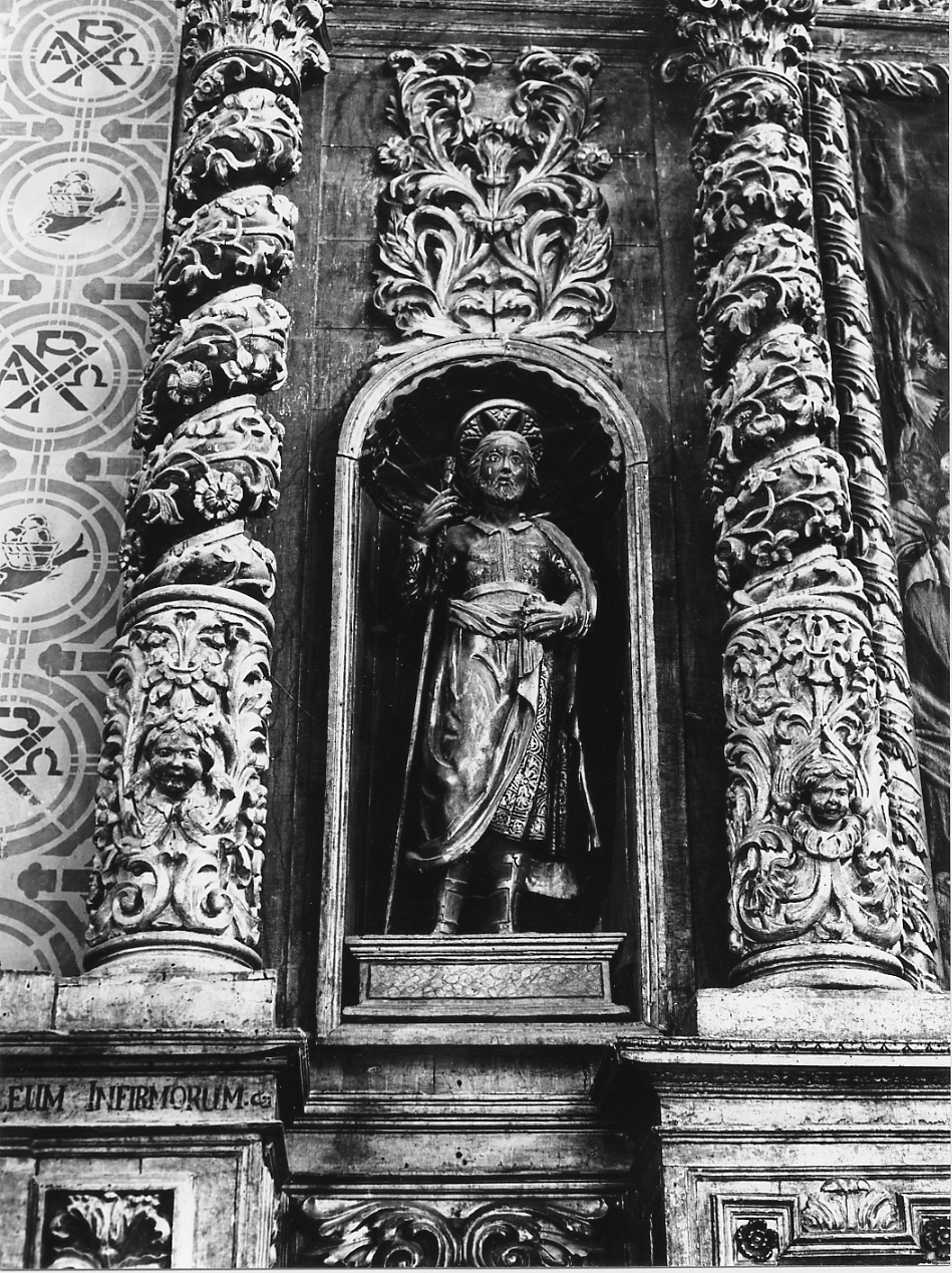 San Rocco (statua, opera isolata) - ambito Italia centrale (sec. XVII)