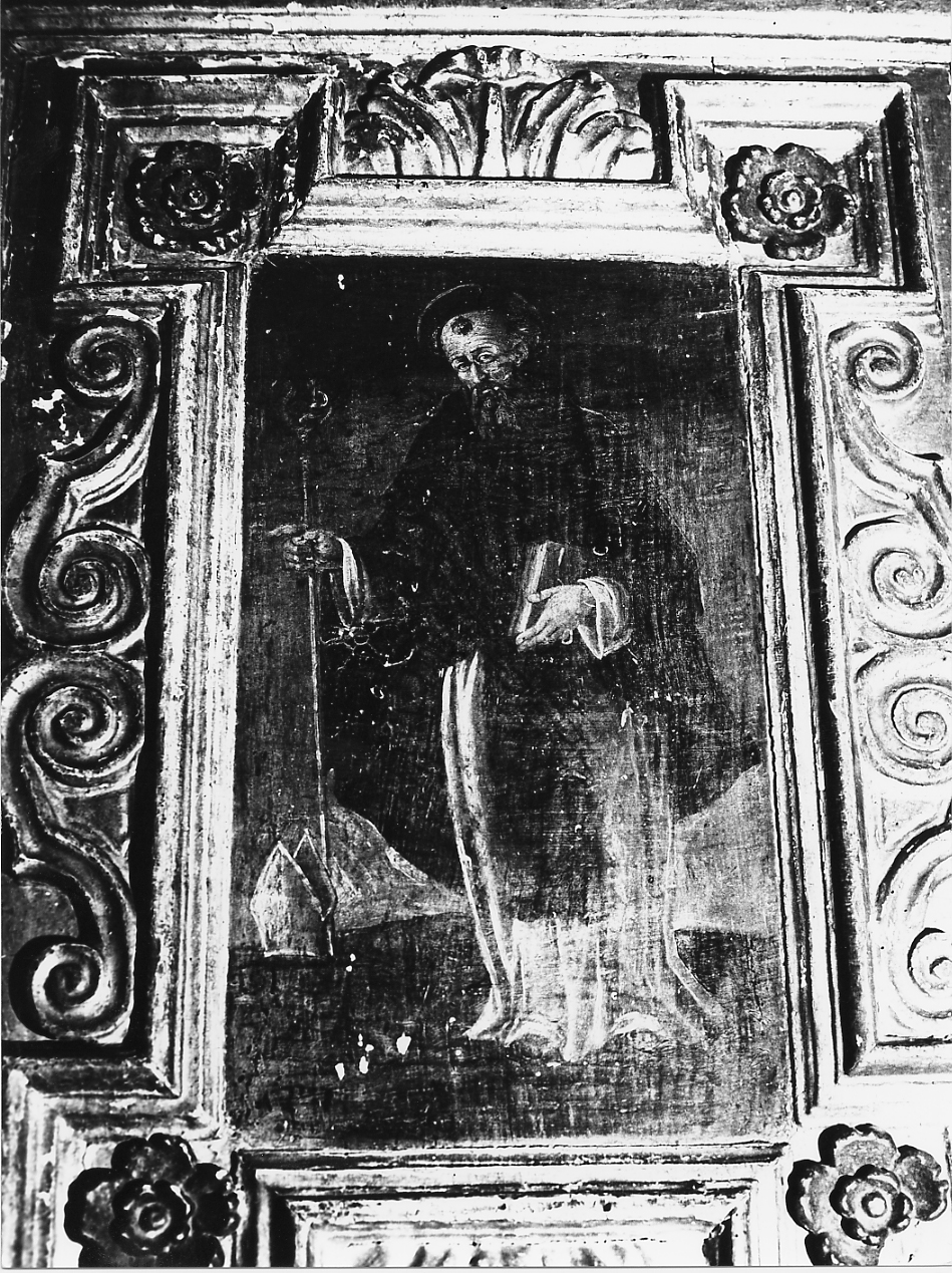 San Benedetto Abate (dipinto, opera isolata) - ambito Italia centrale (sec. XVII)