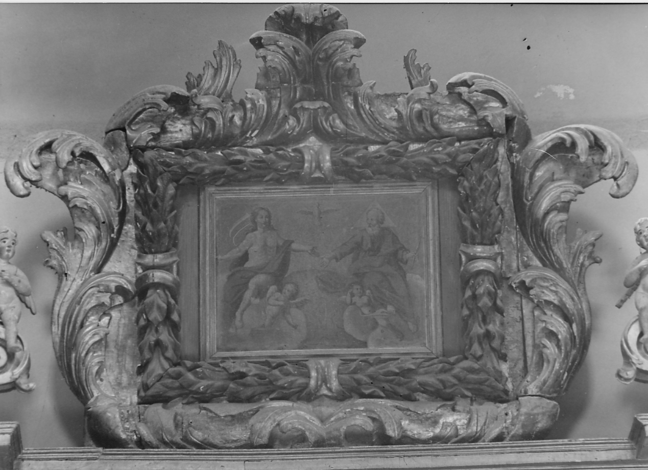 Trinità (dipinto, opera isolata) - ambito Italia centrale (sec. XVIII)