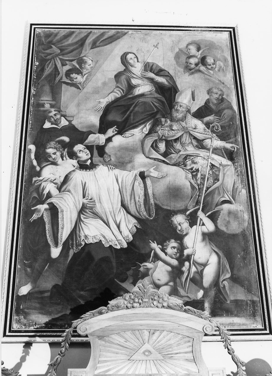 estasi di San Luigi Gonzaga (dipinto, opera isolata) - ambito Italia centrale (sec. XVIII)