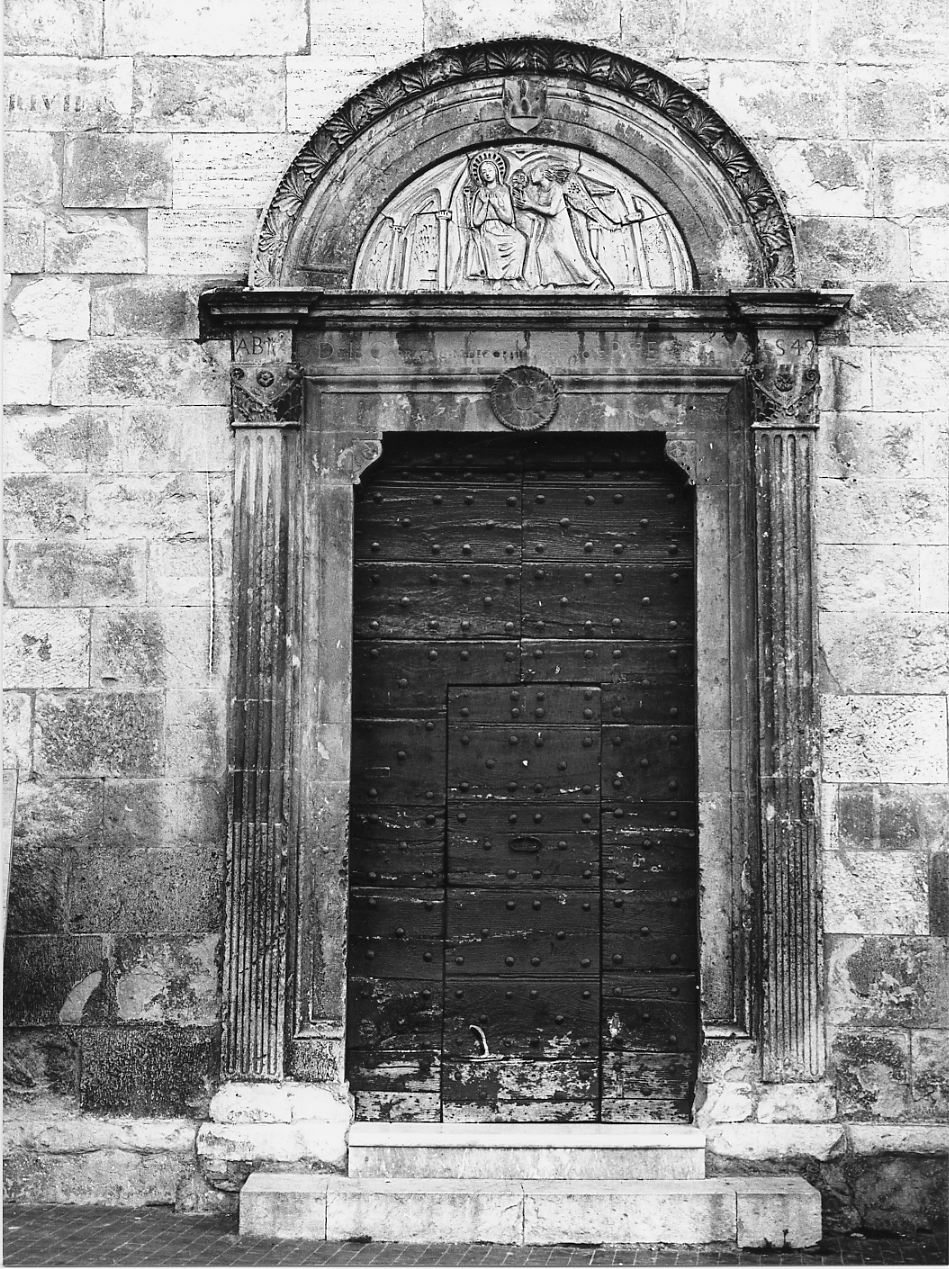 mostra di portale, opera isolata - ambito Italia centrale (sec. XVI)