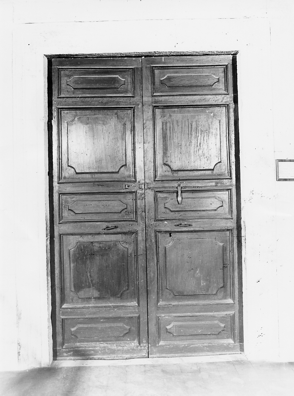 mostra di porta - produzione abruzzese (sec. XVIII)