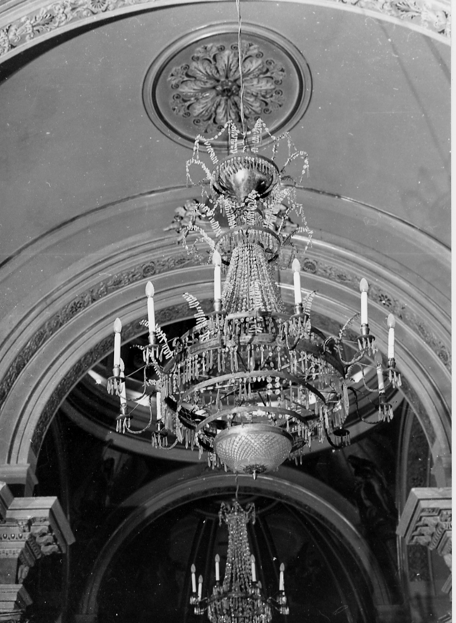 lampadario - ambito Italia centrale (sec. XIX)