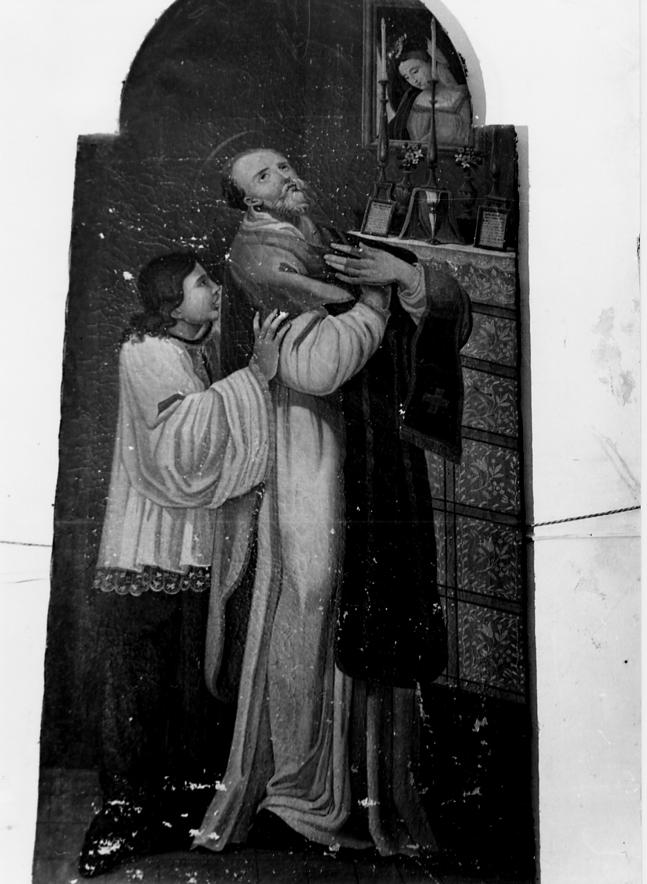 Sant'Andrea e chierico (dipinto) - ambito Italia centrale (sec. XVII)