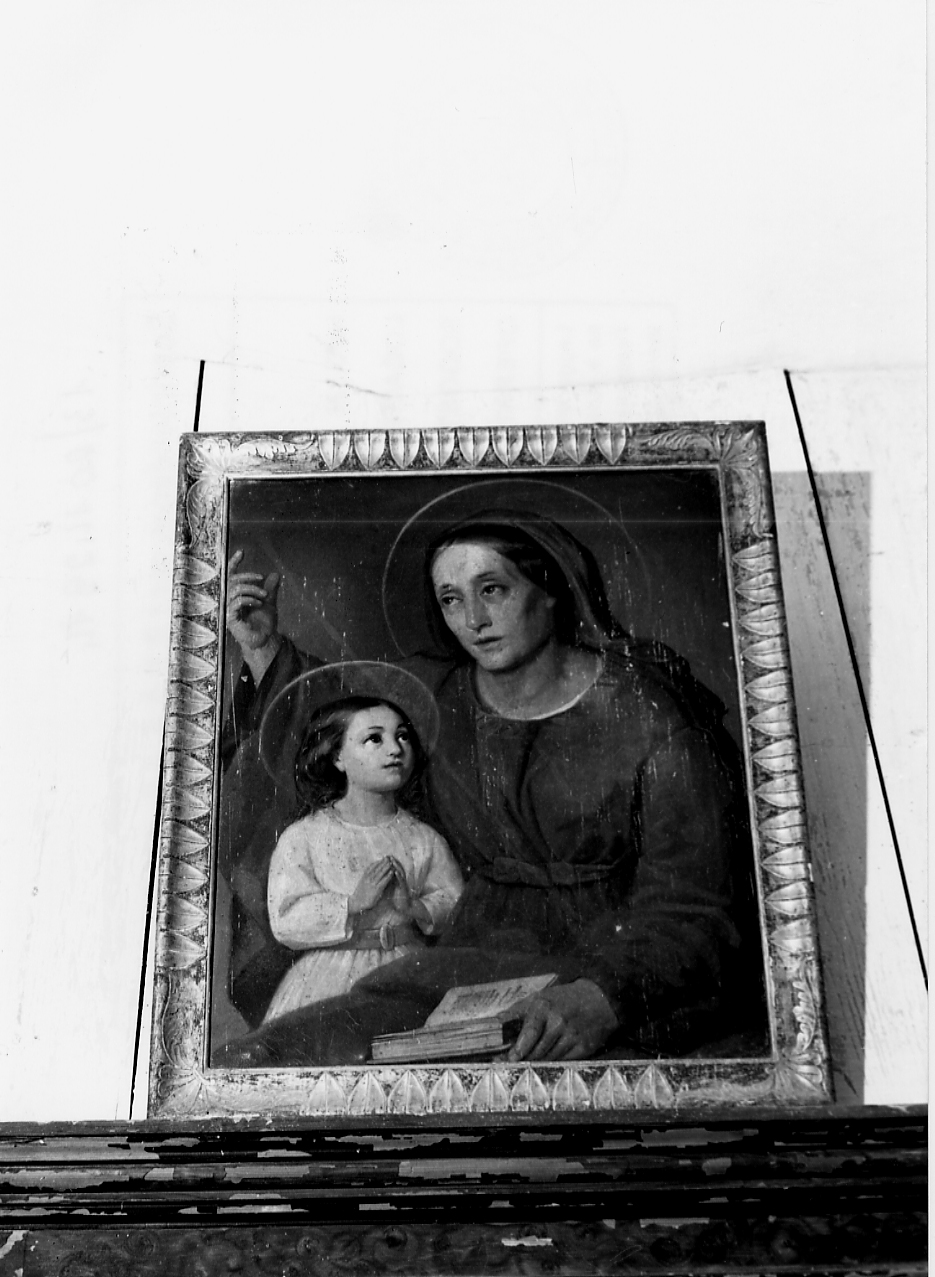 Sant'Anna e Madonna (dipinto) - ambito Italia centrale (sec. XIX)