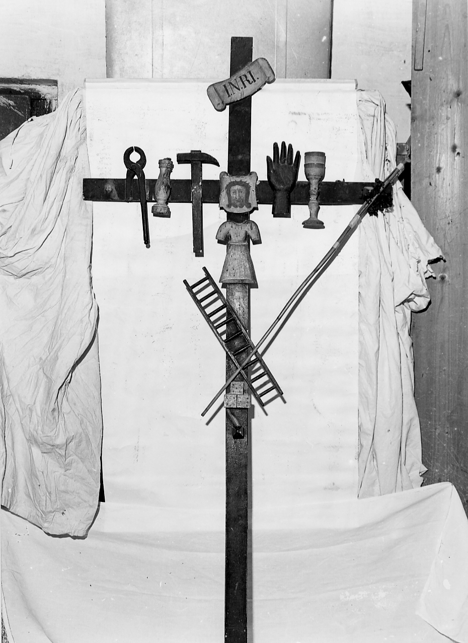 croce processionale - ambito Italia centrale (sec. XIX)