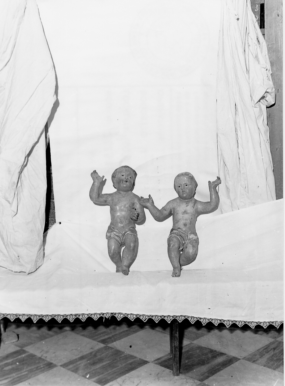 Bambinelli (scultura, serie) - ambito Italia centrale (fine/inizio secc. XIX/ XX)