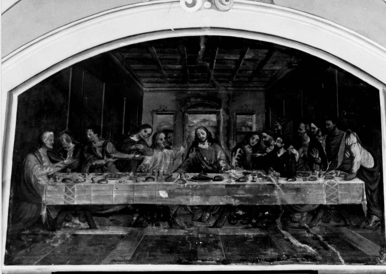 entrata di Cristo in Gerusalemme (dipinto, opera isolata) - ambito Italia centrale (sec. XIX)