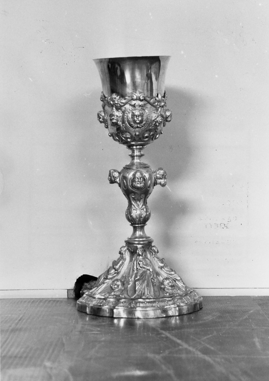 calice, opera isolata - produzione lombarda (seconda metà sec. XIX)