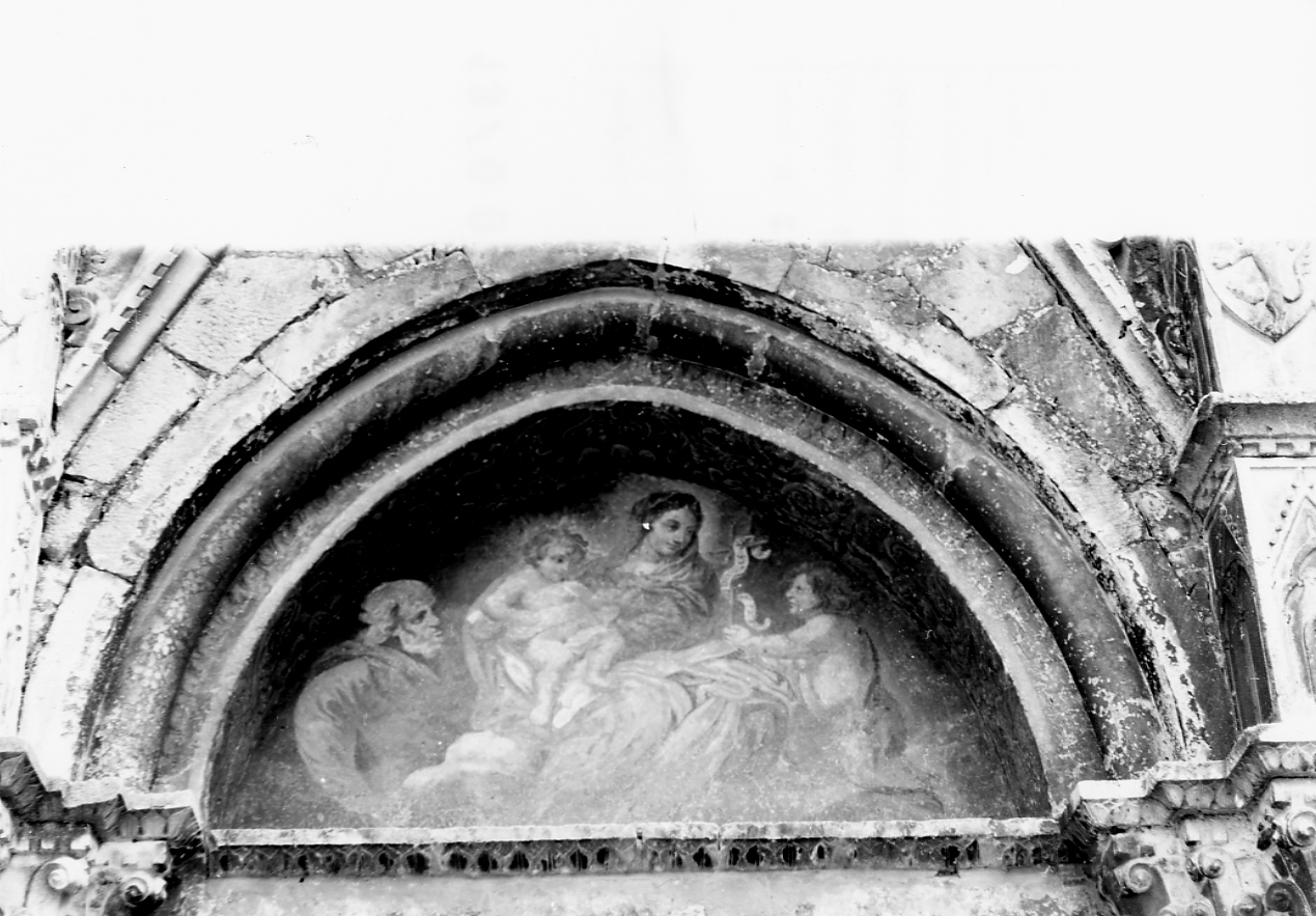 La Madonna con Bambino (dipinto, opera isolata) - ambito abruzzese (sec. XV)