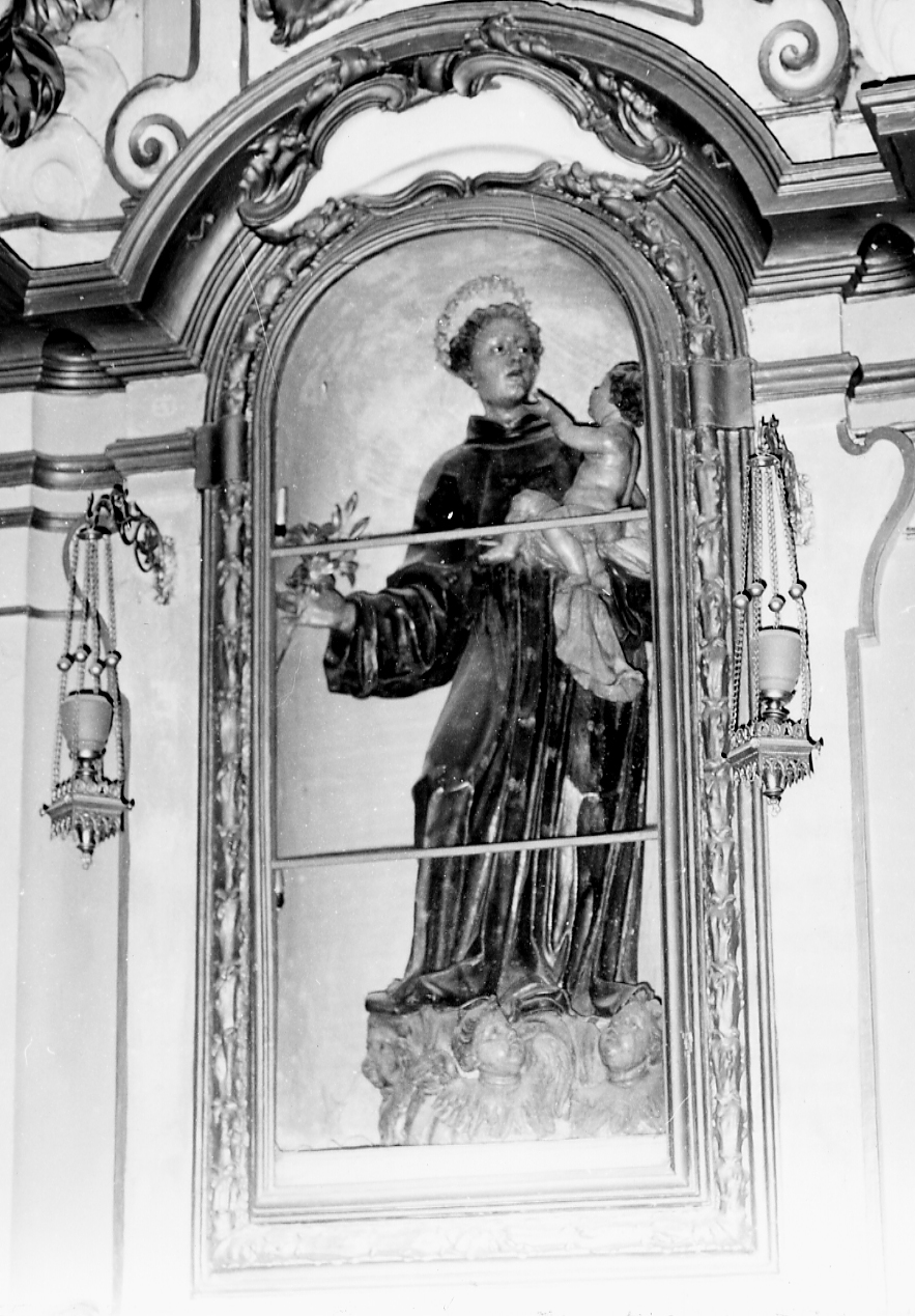 Sant'Antonio (statua, opera isolata) - ambito abruzzese (sec. XVIII)