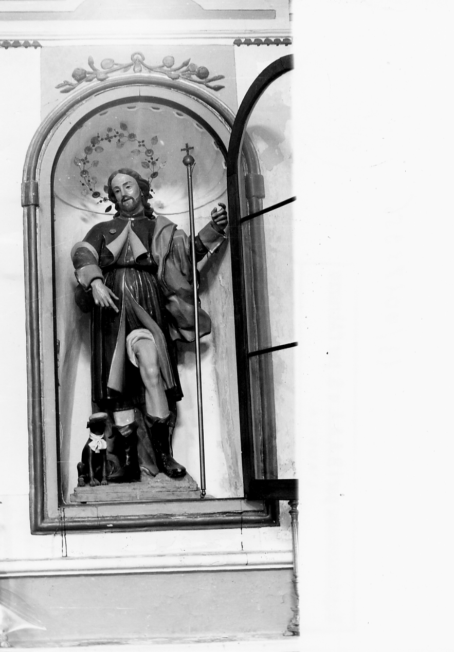 San Rocco (statua, opera isolata) - ambito abruzzese (sec. XIX)