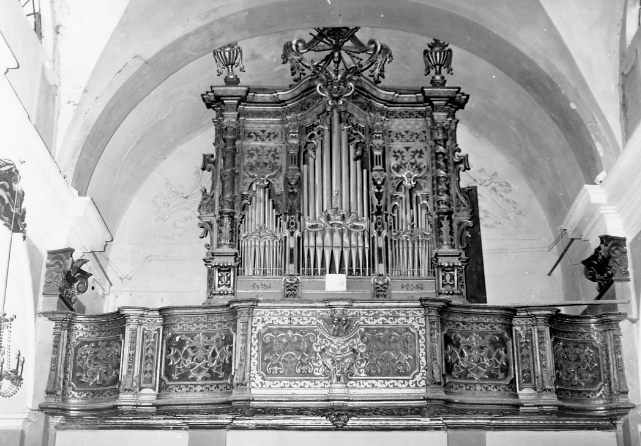 cassa d'organo - ambito abruzzese (sec. XVIII)