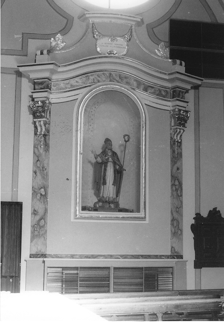 elementi architettonici con motivi decorativi vegetali/ festoni e medaglione (decorazione plastica, opera isolata) - ambito Italia centrale (sec. XIX)