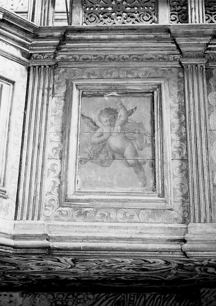 angelo musicante (dipinto, opera isolata) - ambito abruzzese (sec. XVIII)