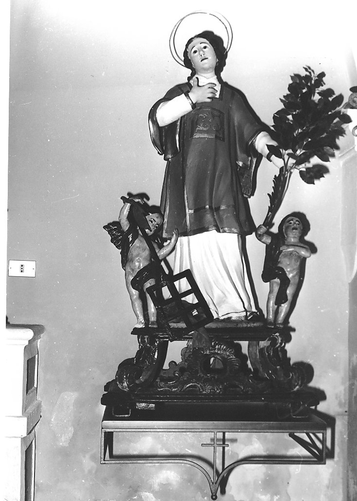 San Lorenzo (statua, opera isolata) - bottega abruzzese (sec. XVIII)