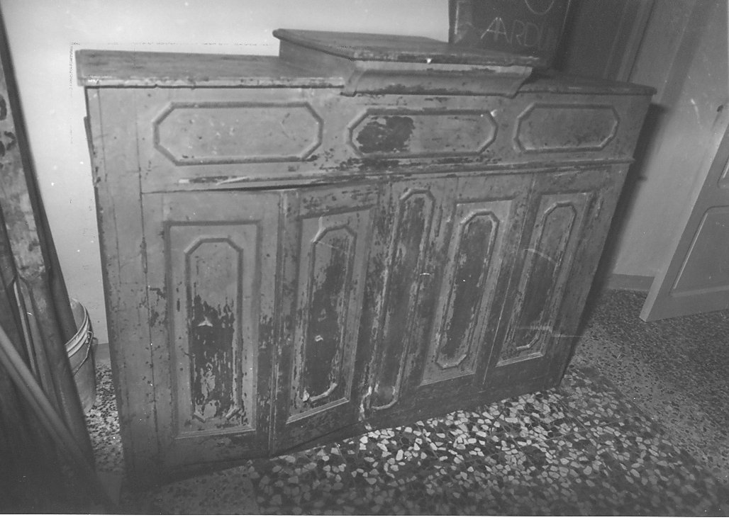 mobile, opera isolata - bottega abruzzese (sec. XIX)