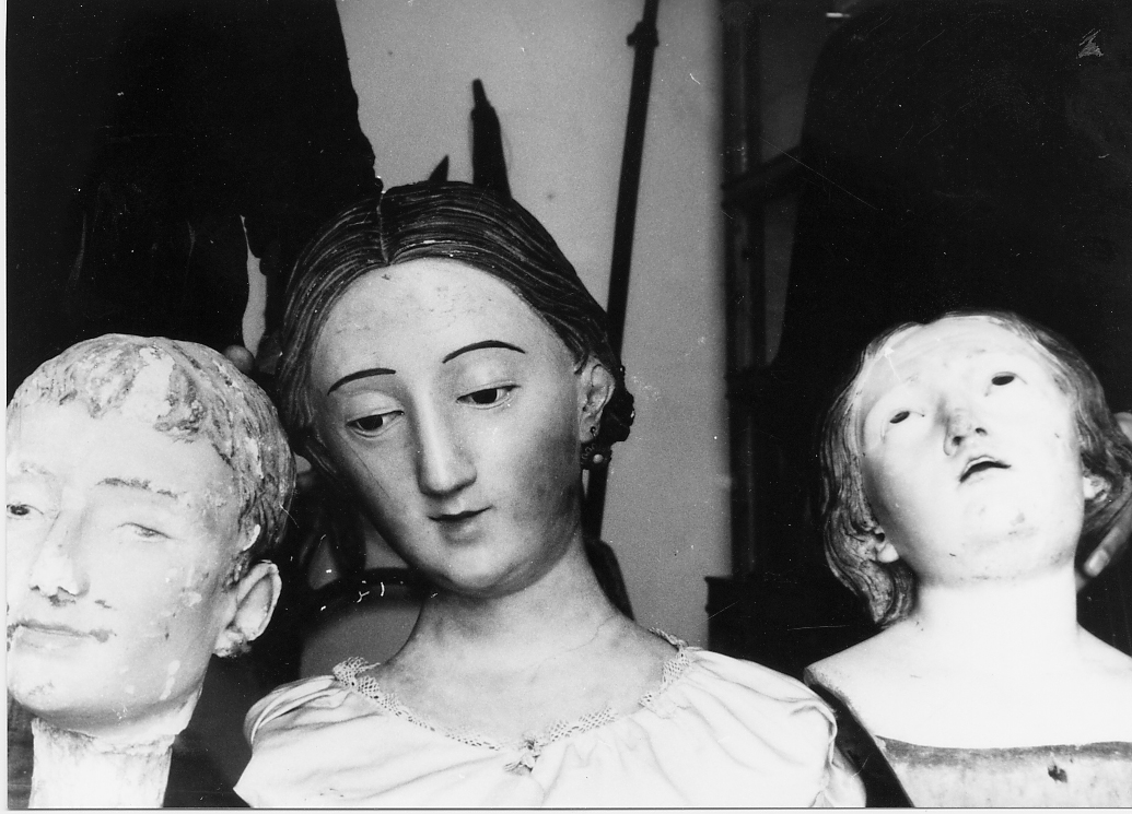 Santi (busto, serie) - ambito leccese (sec. XIX)