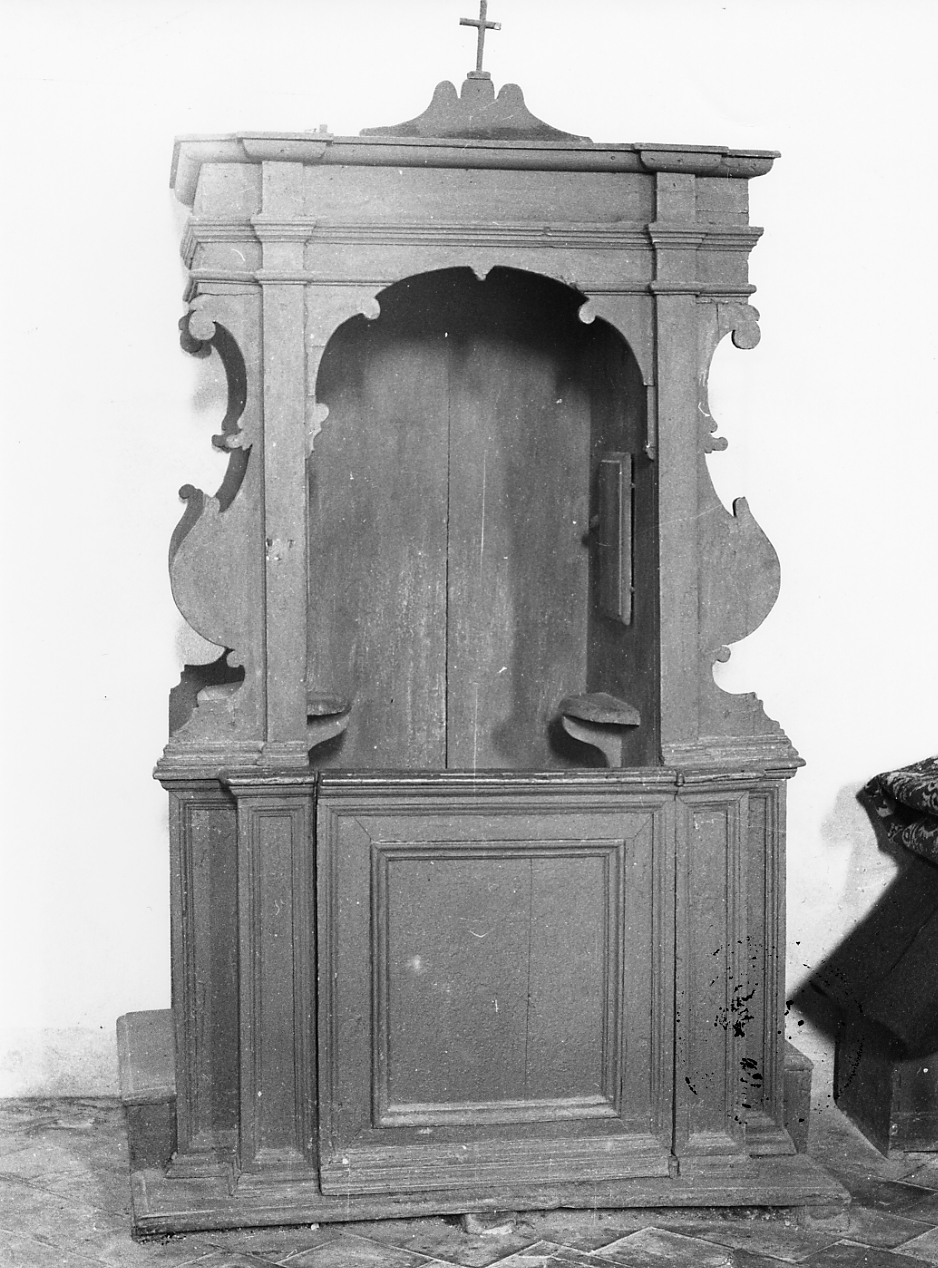 confessionale, opera isolata - ambito Italia centrale (fine/inizio secc. XIX/ XX)