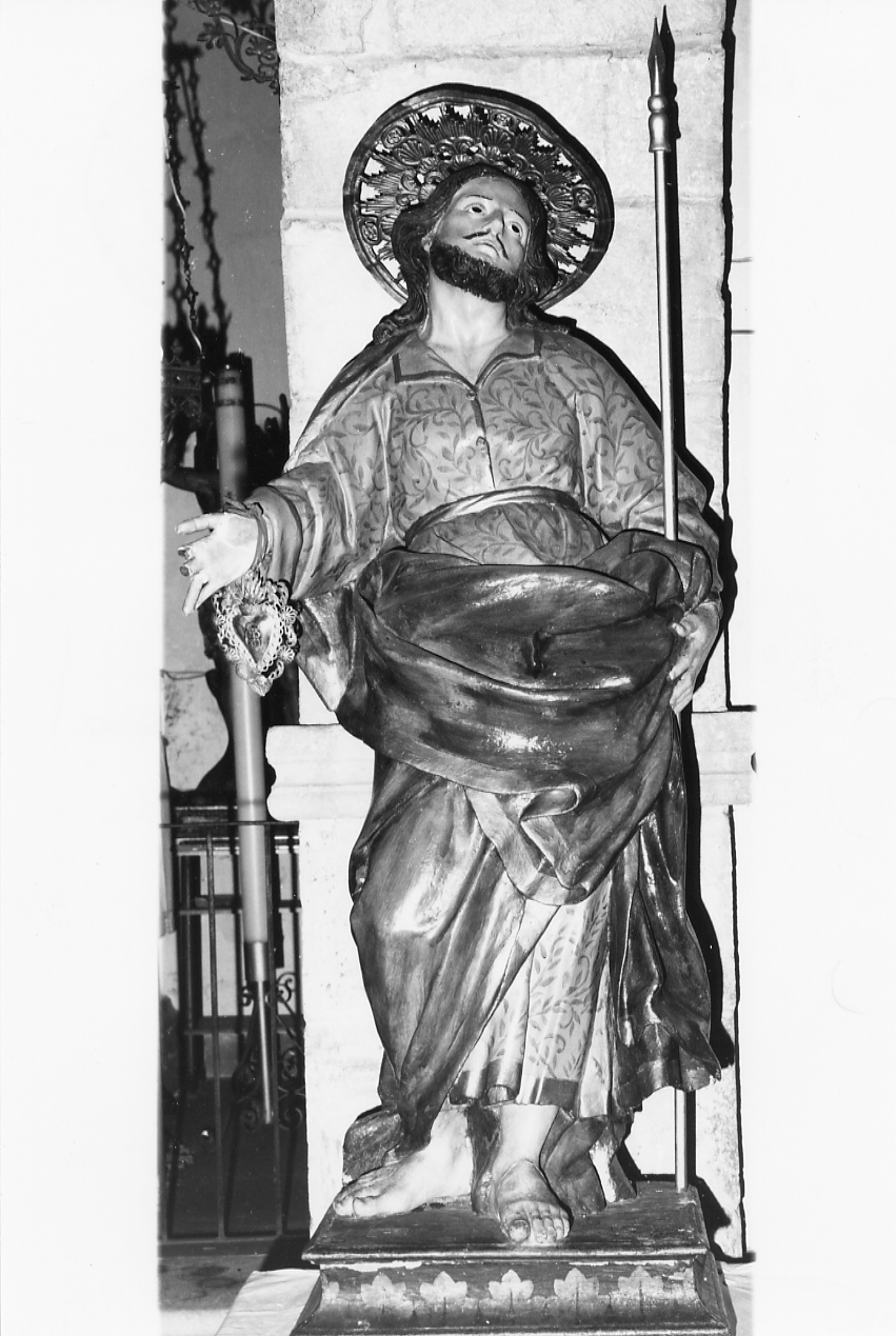 San Tommaso (statua, opera isolata) - ambito Italia centro-meridionale (sec. XVIII)