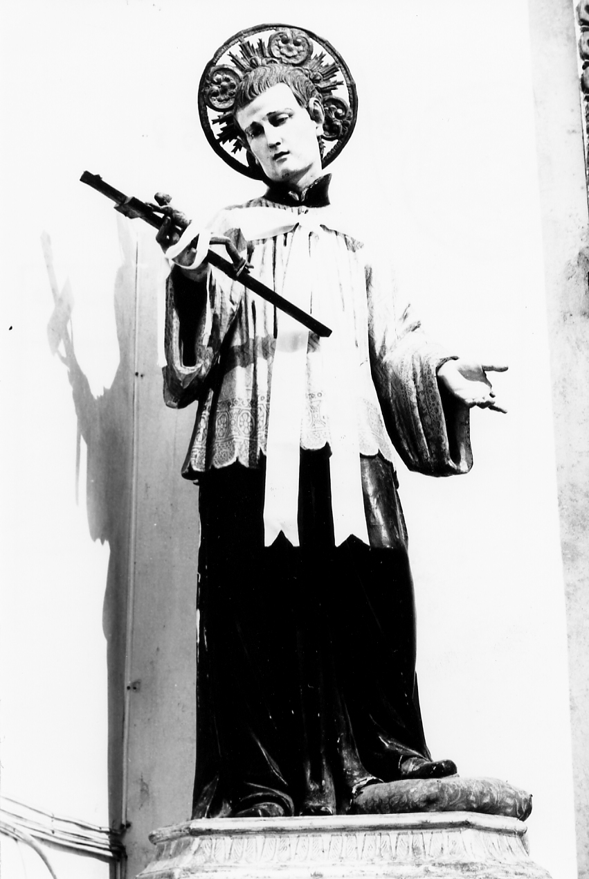 San Luigi (statua, opera isolata) - ambito napoletano (sec. XVIII)