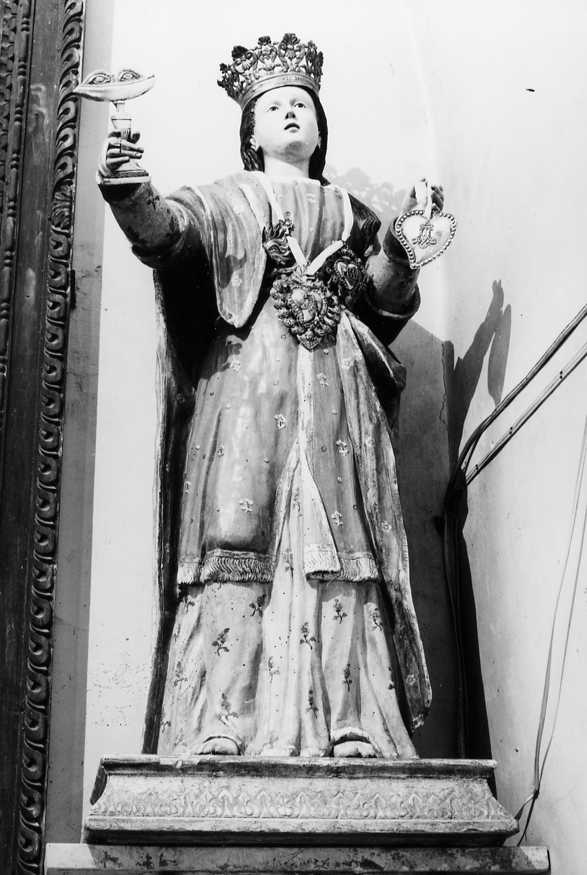 Santa Lucia (statua, opera isolata) - ambito Italia centro-meridionale (sec. XVIII)