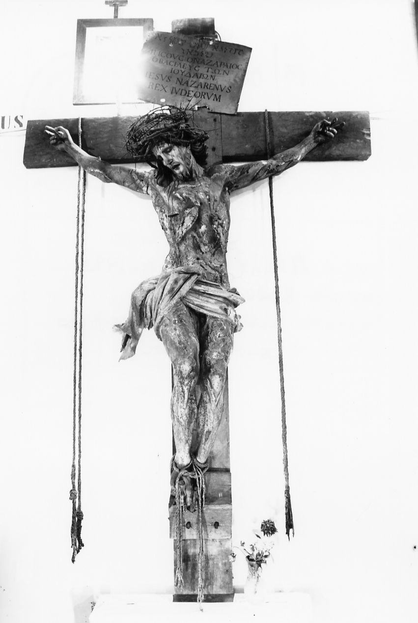 Cristo crocifisso (scultura, opera isolata) - ambito Italia centro-meridionale (sec. XVIII)