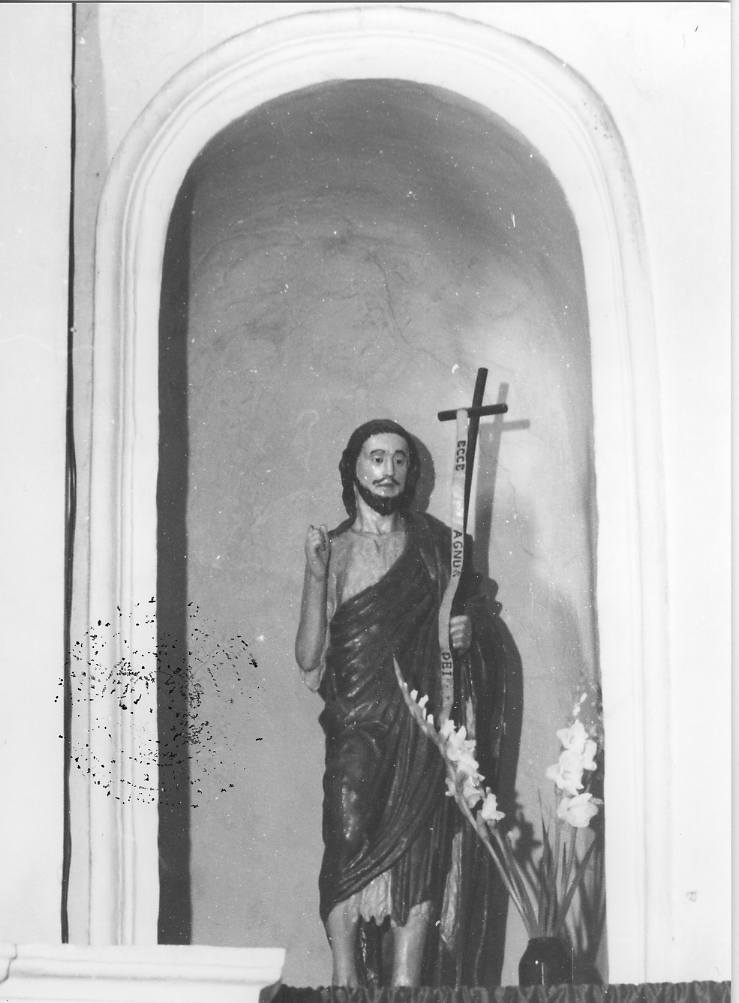 San Giovanni Battista (statua) - ambito Italia centrale (sec. XVIII)