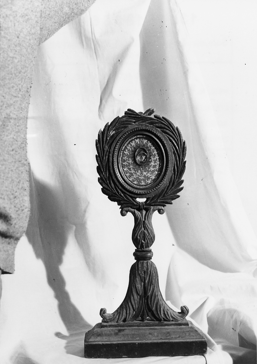 reliquiario fitomorfo - ambito abruzzese (seconda metà sec. XVII)