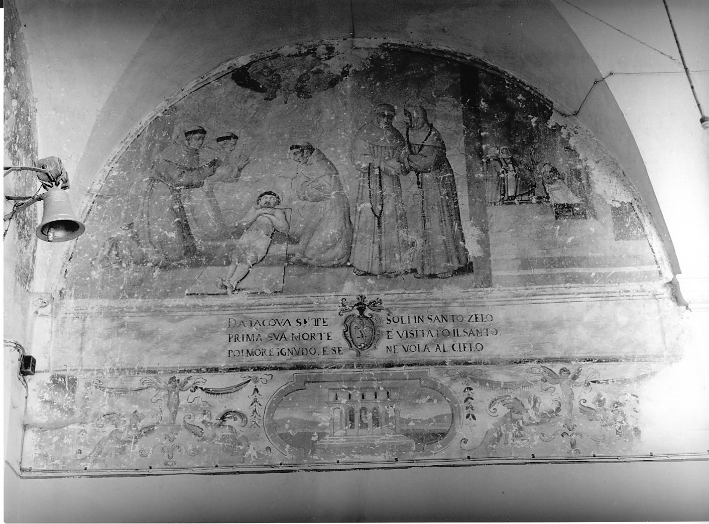 morte di San Francesco d'Assisi (dipinto) - manifattura abruzzese (sec. XVII)