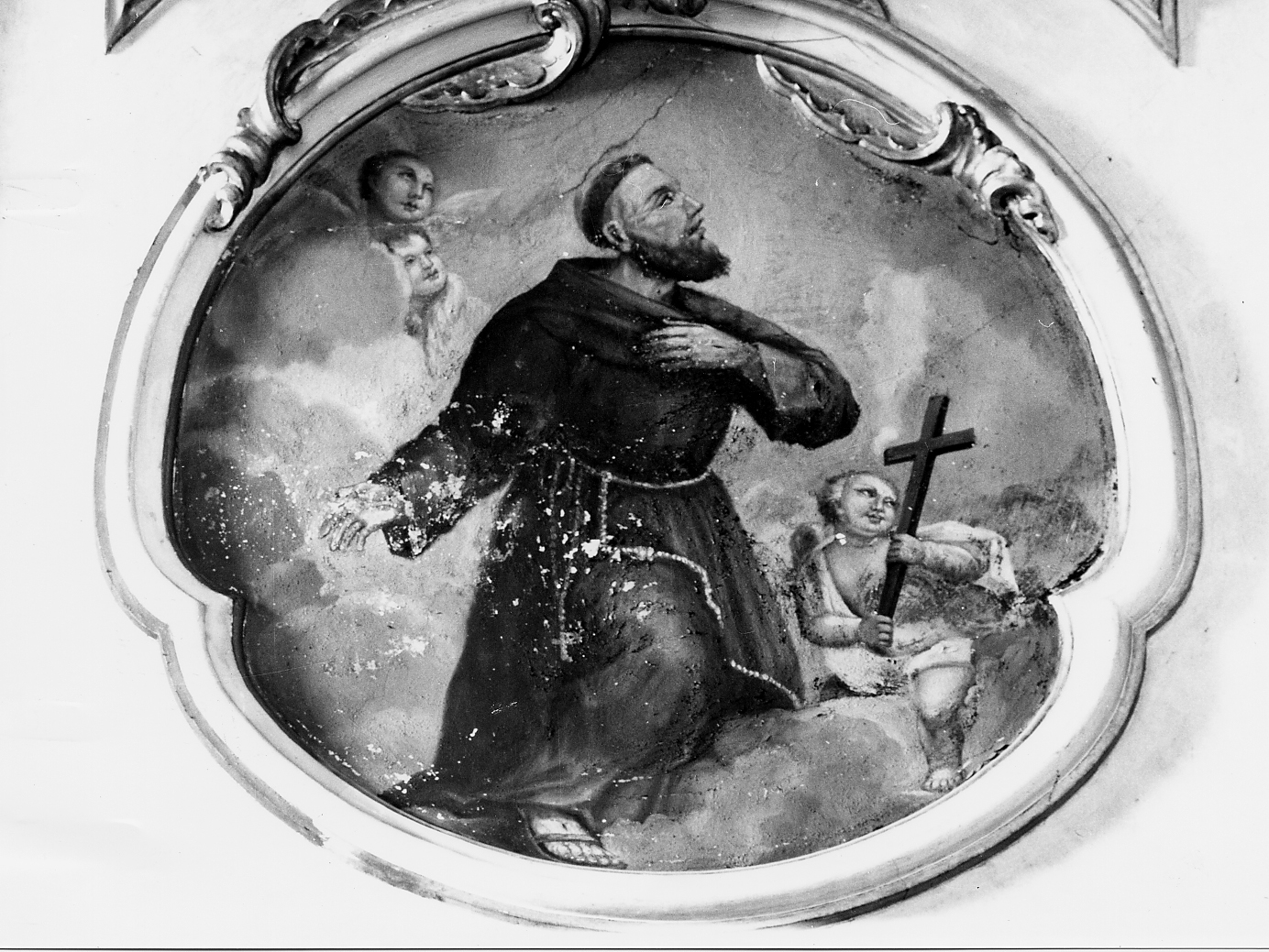 San Francesco d'Assisi (dipinto) - ambito Italia centrale (sec. XIX)