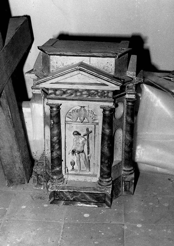 tabernacolo - ambito abruzzese (sec. XIX)