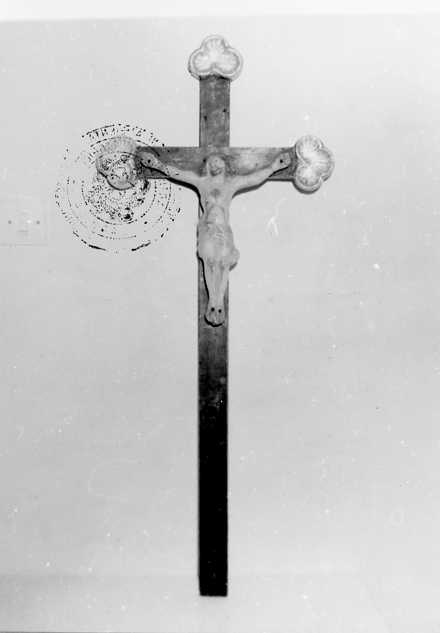 crocifisso, opera isolata - ambito abruzzese (fine/inizio secc. XVIII/ XIX)
