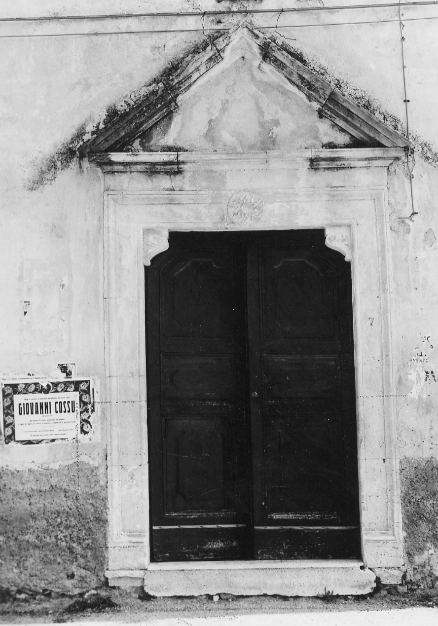 mostra di portale, opera isolata - ambito abruzzese (fine/inizio secc. XVI/ XVII)